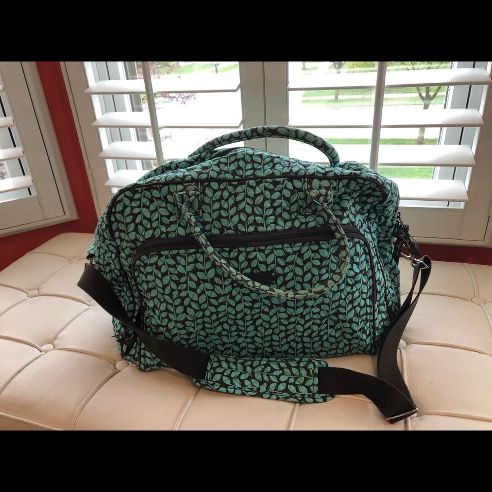 Vera Bradley duffel bag with shoulder strap